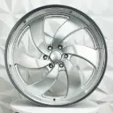 RIN 22X11 6-139.7 R1 SPORT 667L SILVER MILLING MACHINE LIP ET0 CB78.1