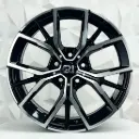 RIN 19X9 5-120 R1 SPORT H3010F BLACK MACHINE FACE ET44 CB72.56